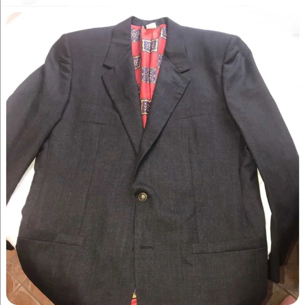 Vintage  Versace Jacket Sz52 - Picture 2 of 11